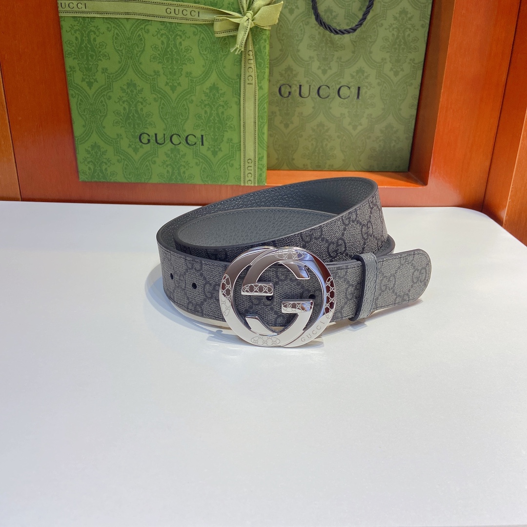 Gucci古奇经典款双面原厂面料搭配
