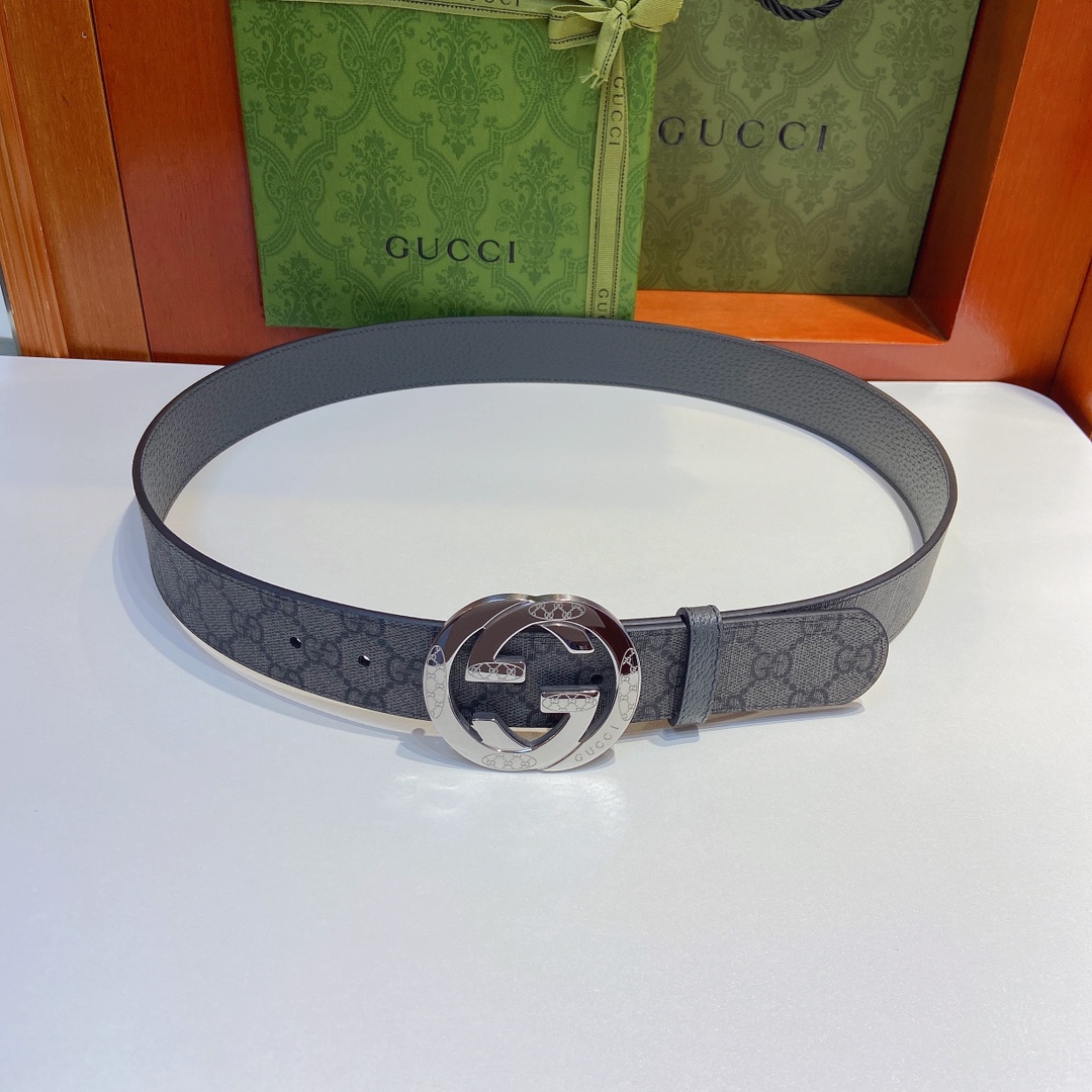 Gucci古奇经典款双面原厂面料搭配