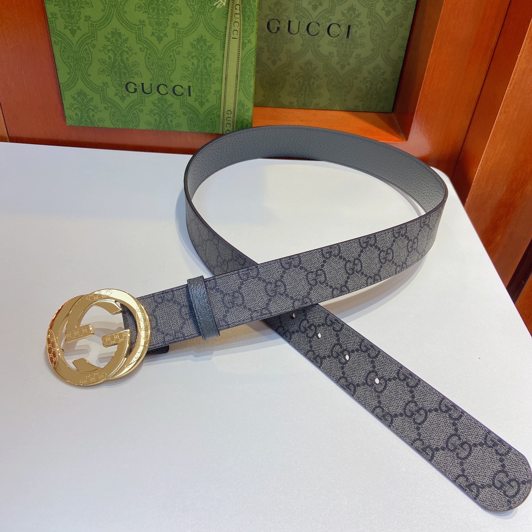 Gucci古奇经典款双面原厂面料搭配