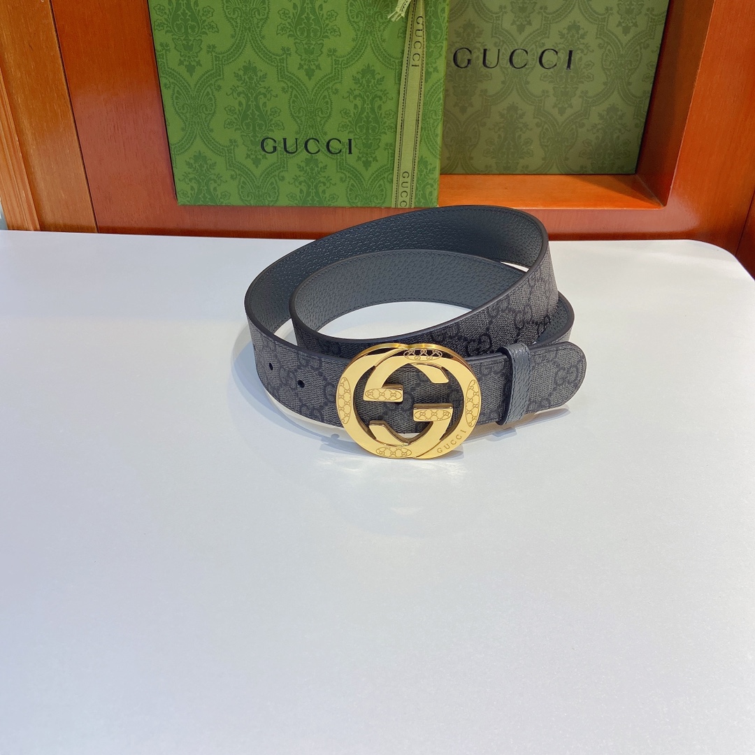 Gucci古奇经典款双面原厂面料搭配
