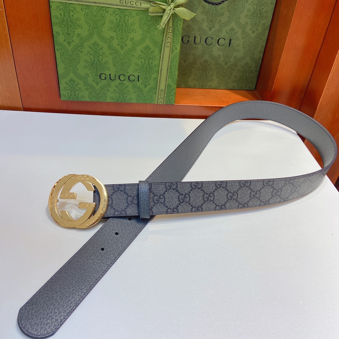 Gucci古奇经典款双面原厂面料搭配