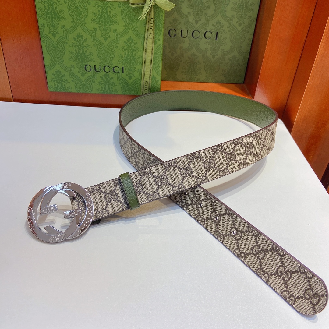 Gucci古奇经典款双面原厂面料搭配