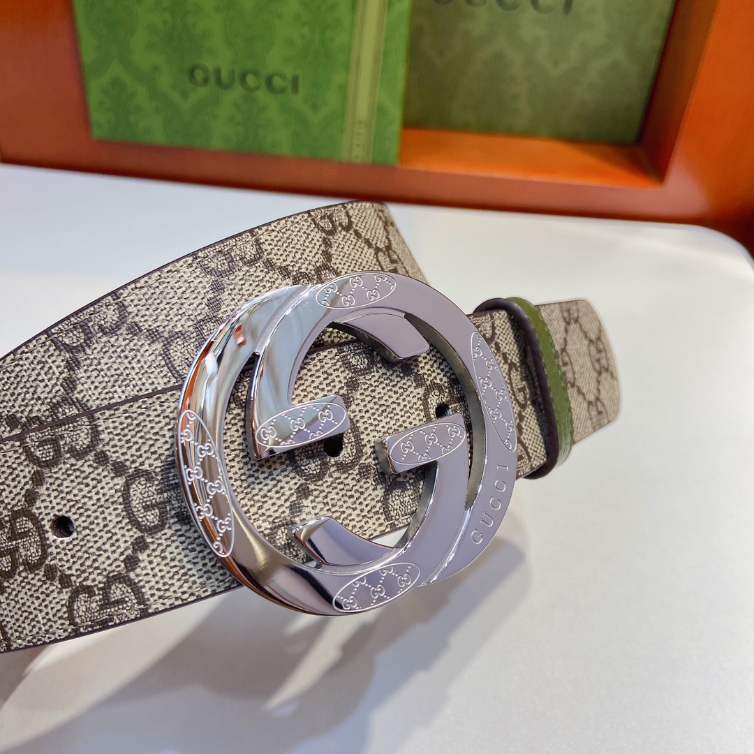 Gucci古奇经典款双面原厂面料搭配