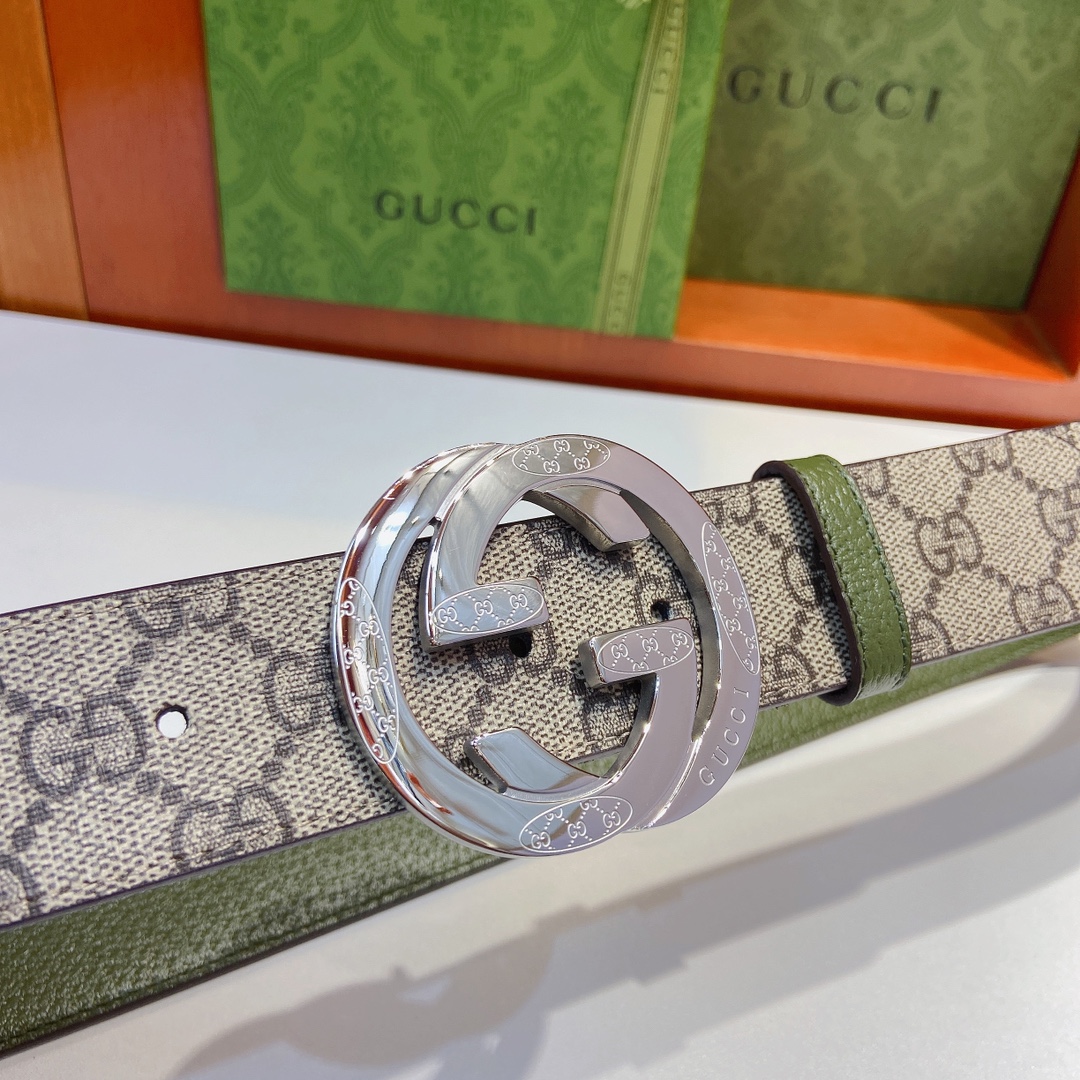 Gucci古奇经典款双面原厂面料搭配