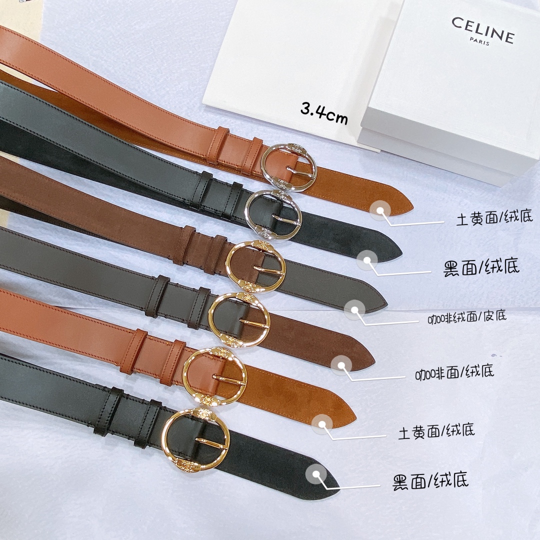 [Celine Belts]Celine 23 new model.
