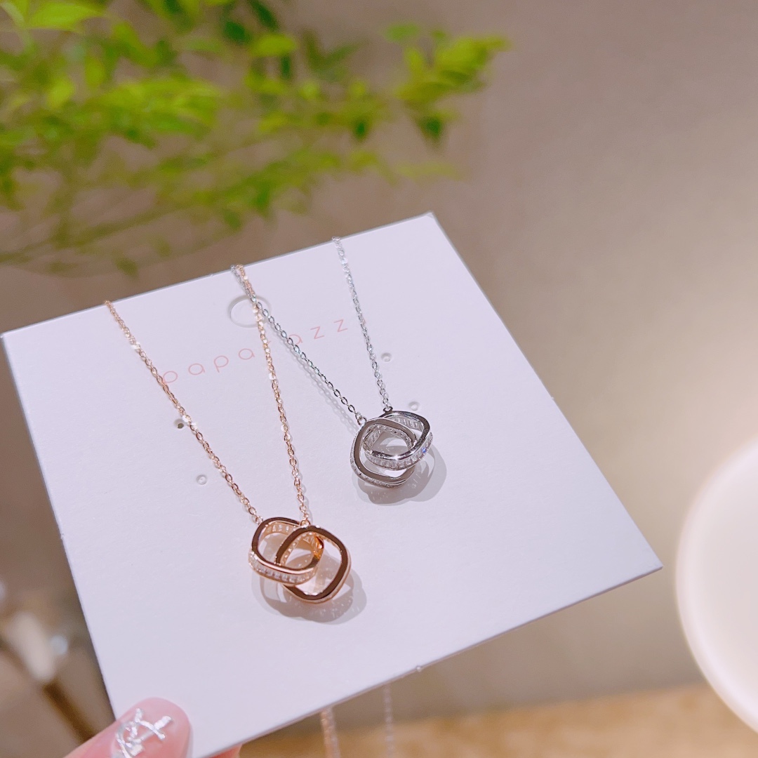 Nickel Free Silver Necklace Artistic Spring Festival Silver