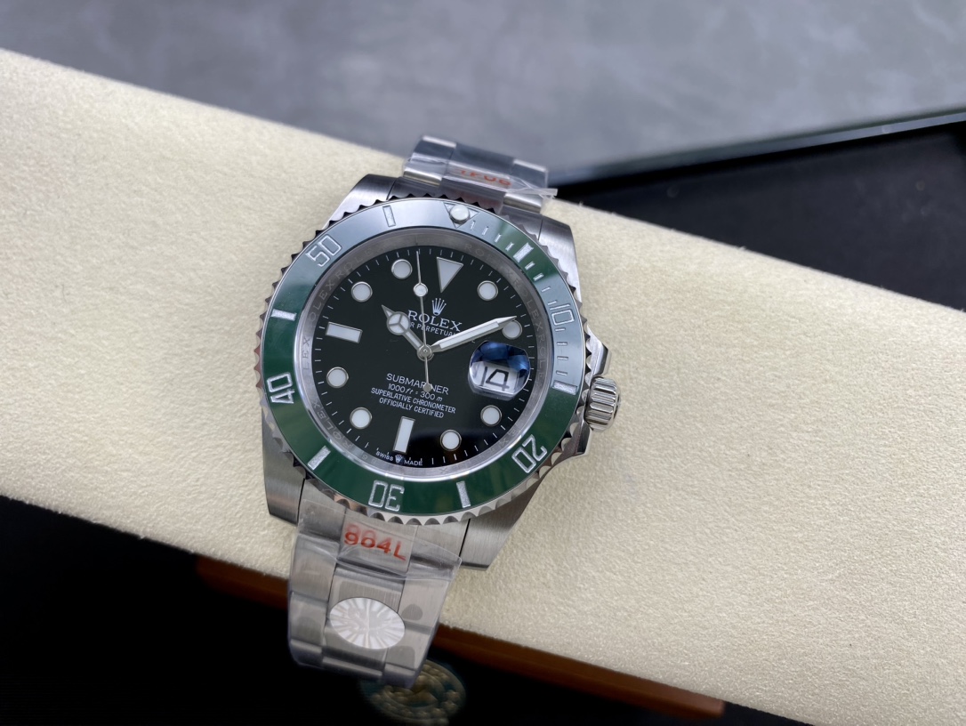 SK Factory 劳力士Rolex 新款绿水鬼SUB潜航者 41mm自動巻き腕時計
