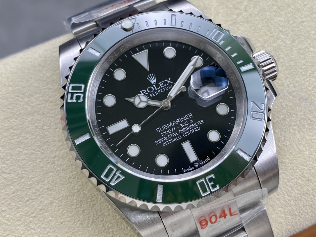 SK Factory 劳力士Rolex 新款绿水鬼SUB潜航者 41mm自動巻き腕時計