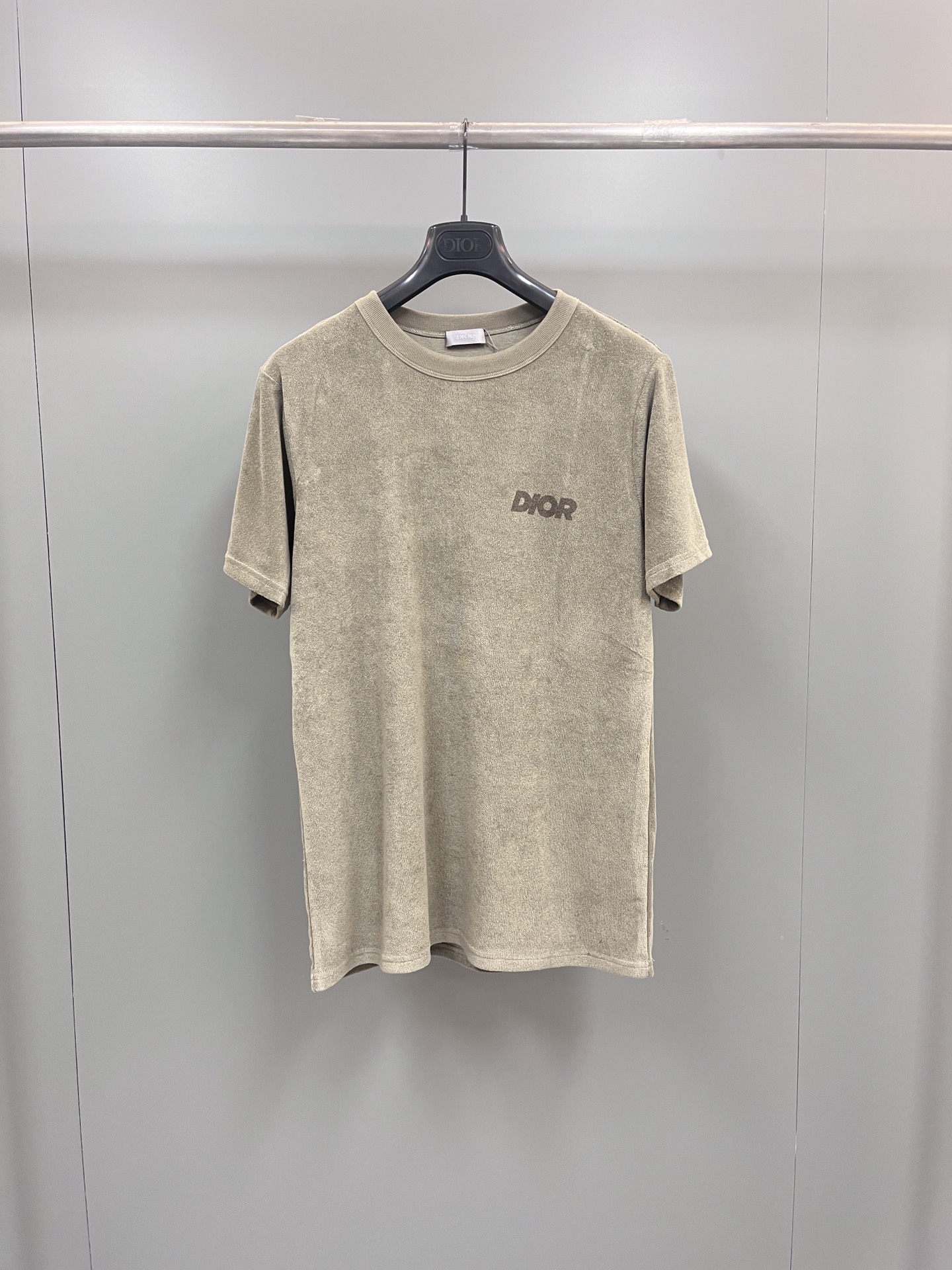 Dior Clothing T-Shirt Beige Blue Grey Printing Unisex Cotton Spring/Summer Collection Beach