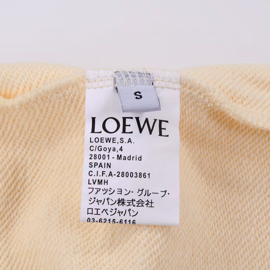 190 Loewe/罗意威 2023ss夏季特制皮牌logo口袋短裤