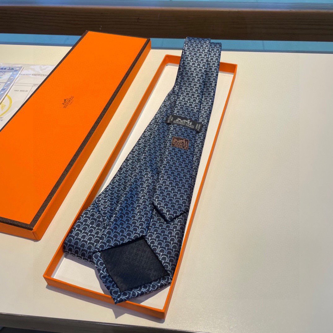 配包装男士新款领带系列H鱼鳞纹领带稀