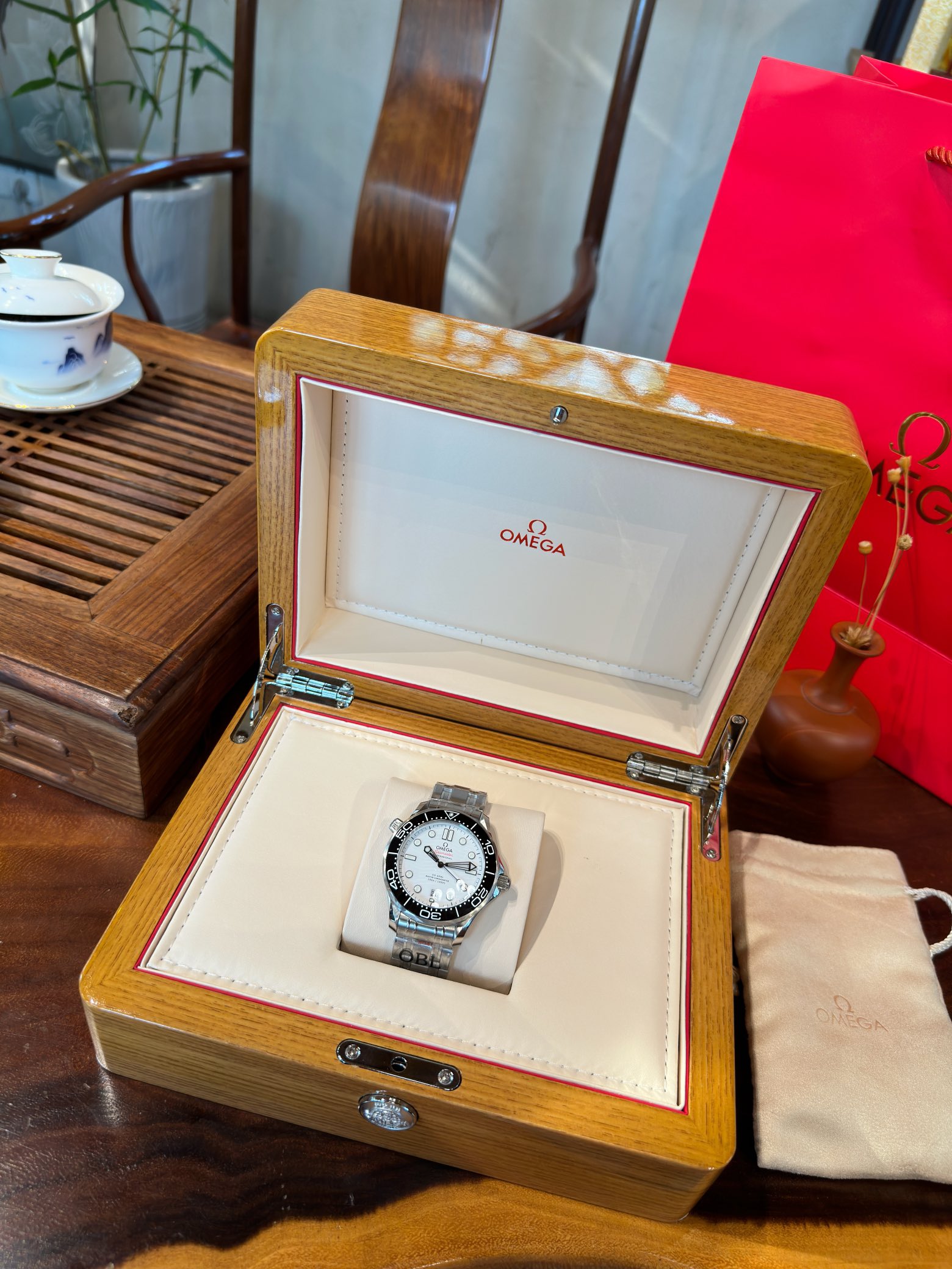 欧米茄 Omega 瑞士精工高定机械腕表手表 #FB4AFD27 2