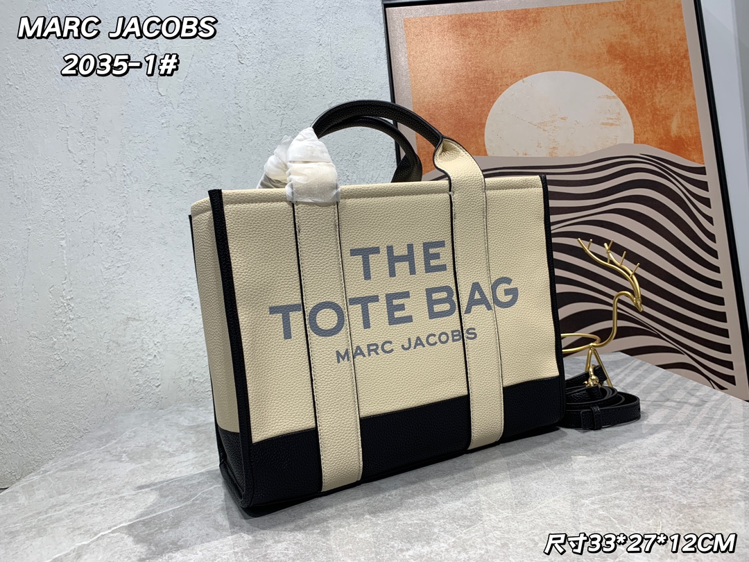 450 荔枝纹牛皮托特包-MARC JABS- the traveler tote bag托特包 02035-1