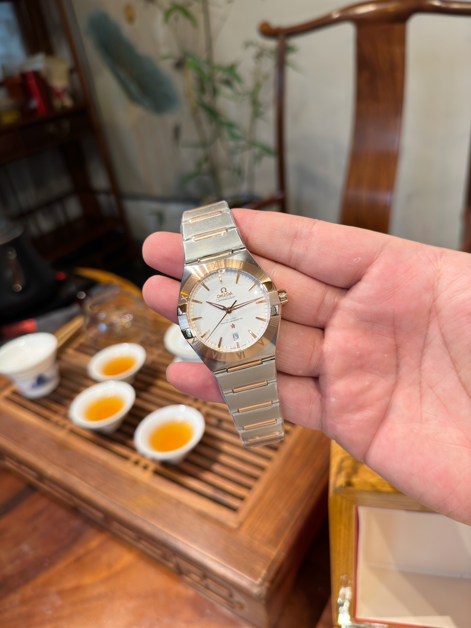 欧米茄 Omega 瑞士精工高定机械腕表手表 #6497A1D1 5