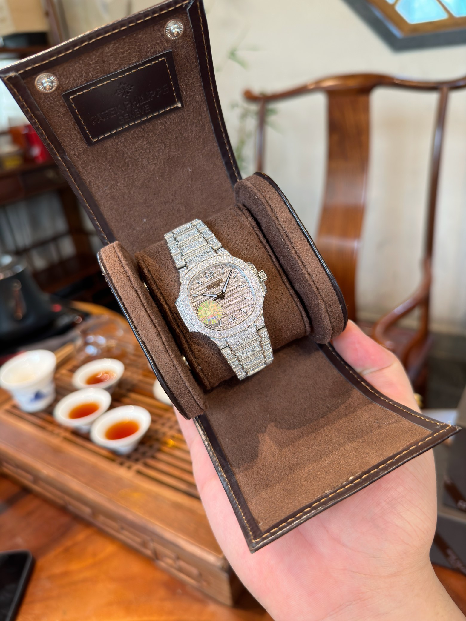 Patek Philippe Swiss Master Horology Mechanical Watch Timepiece