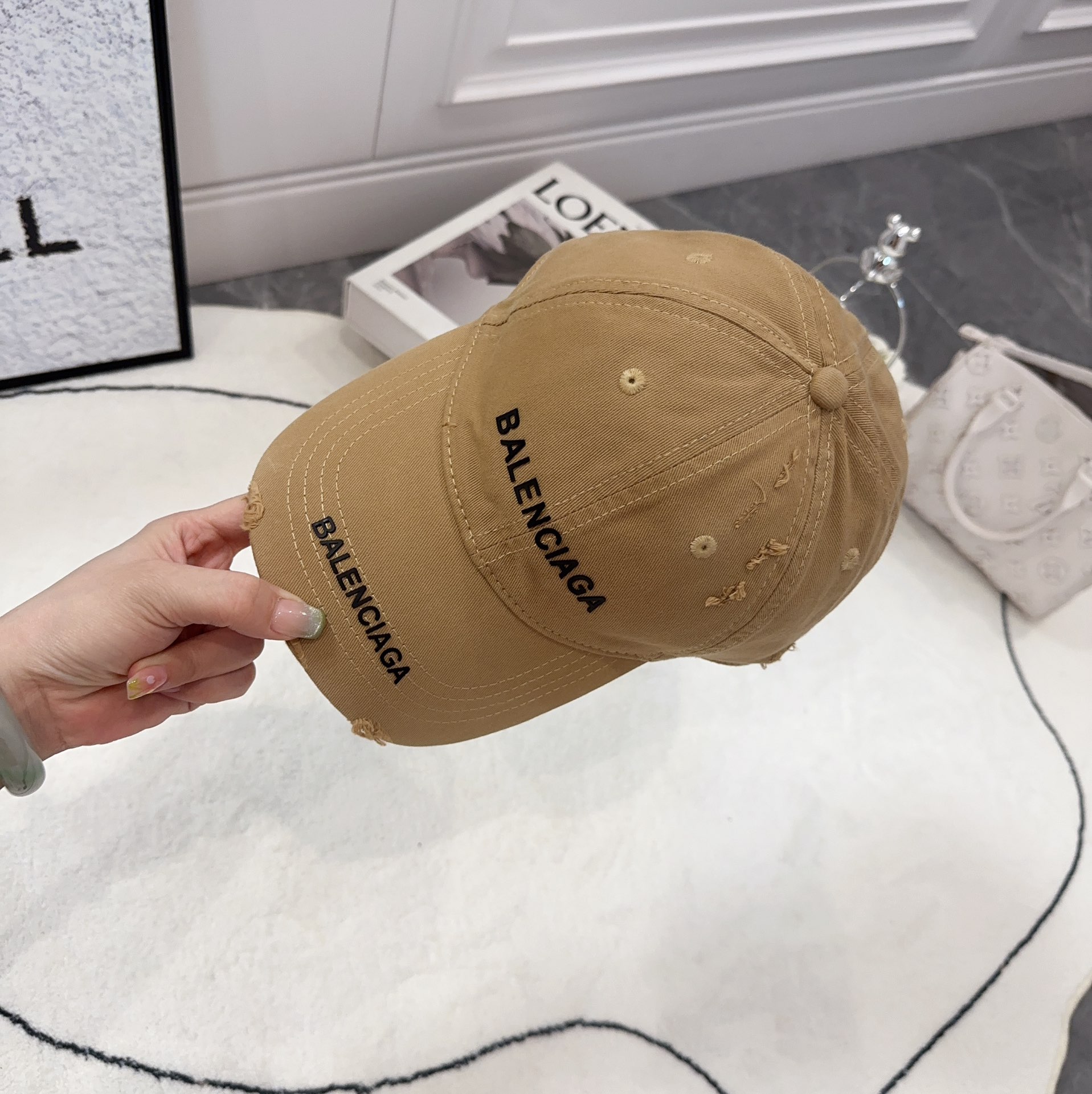 발렌시아가 모자 81590 Balenciaga Cap 상세 이미지 4