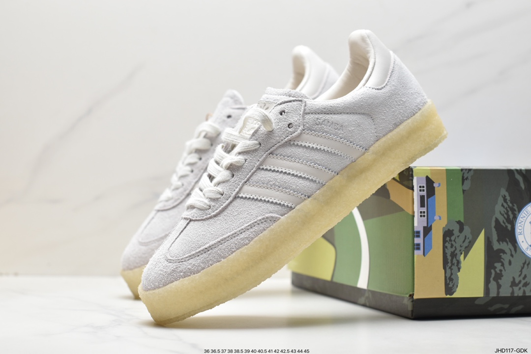 Clarks Originals x adidas Originals latest three-party joint shoe model ID7299