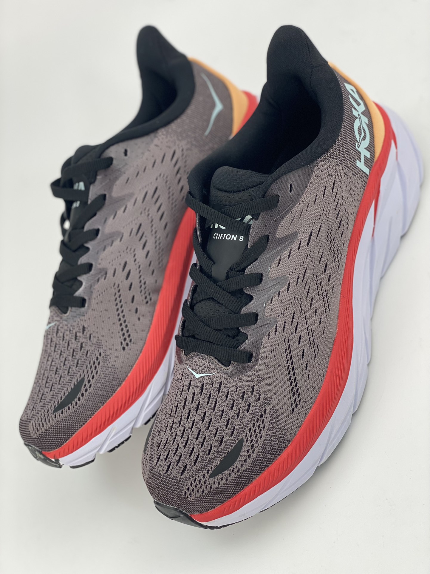 170 Hoka One One Clifton 8 低帮厚底轻量户外运动鞋