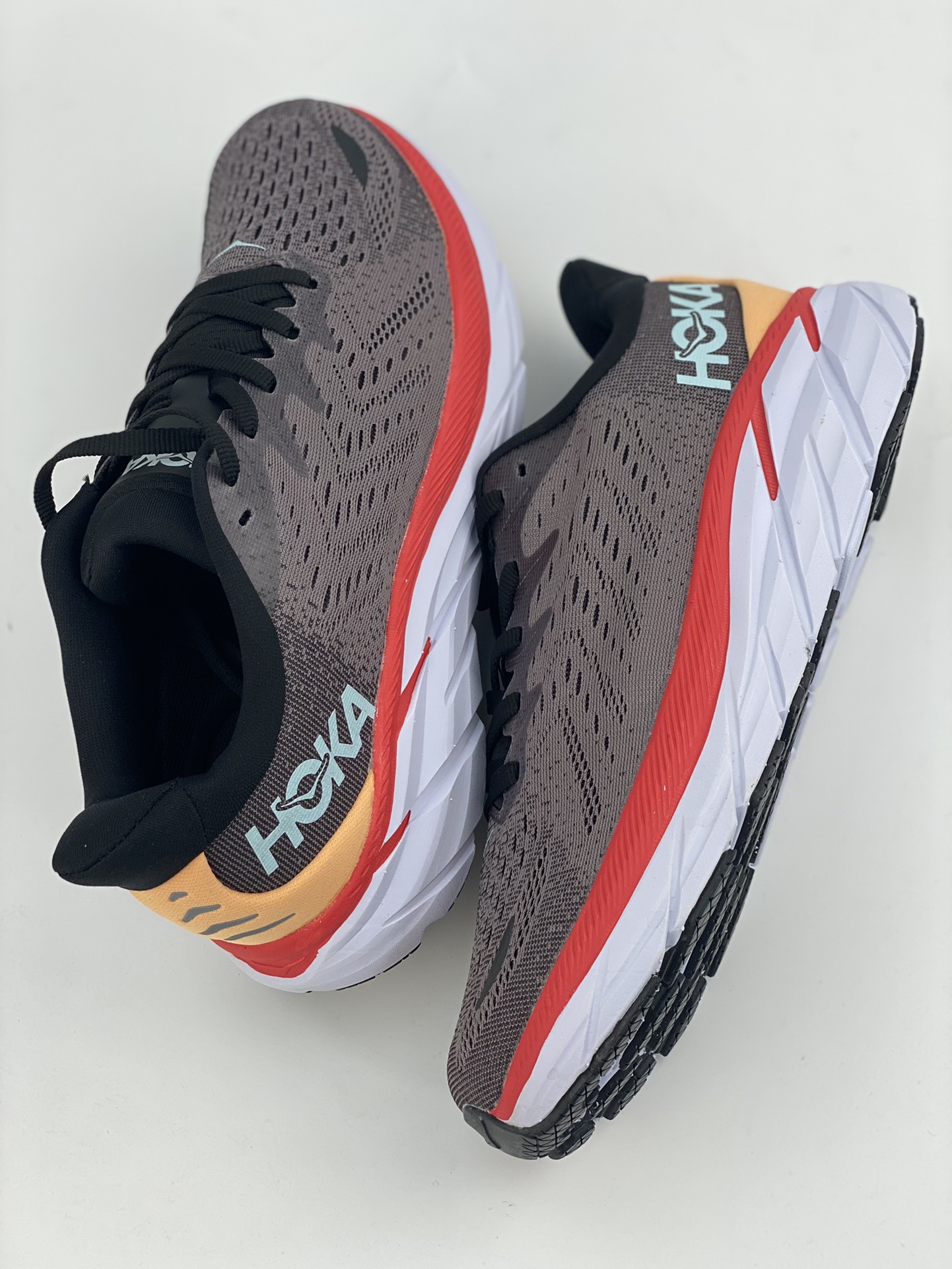 170 Hoka One One Clifton 8 低帮厚底轻量户外运动鞋