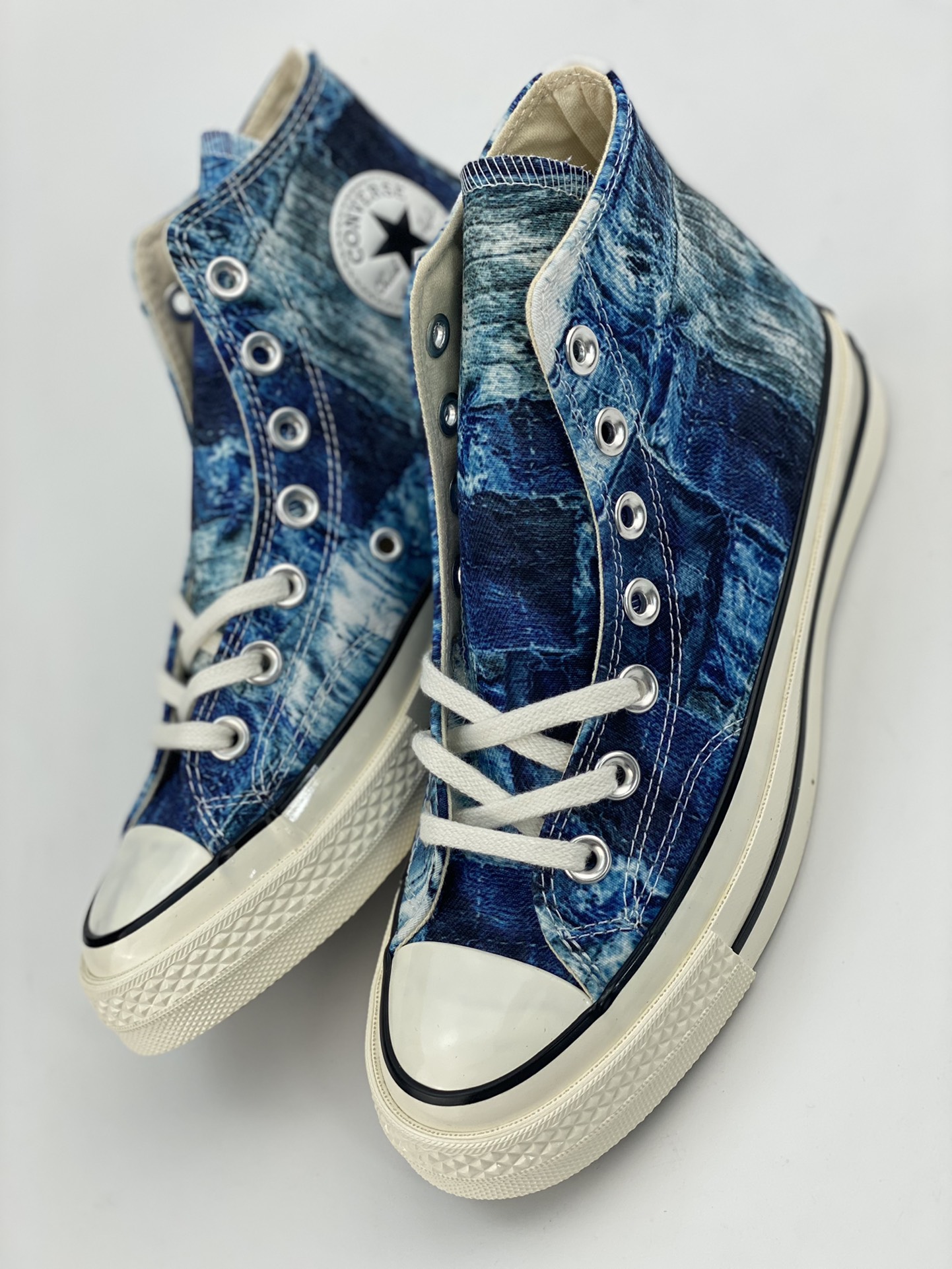 130 Converse 1970s复古牛仔色 高帮休闲板鞋 164945C