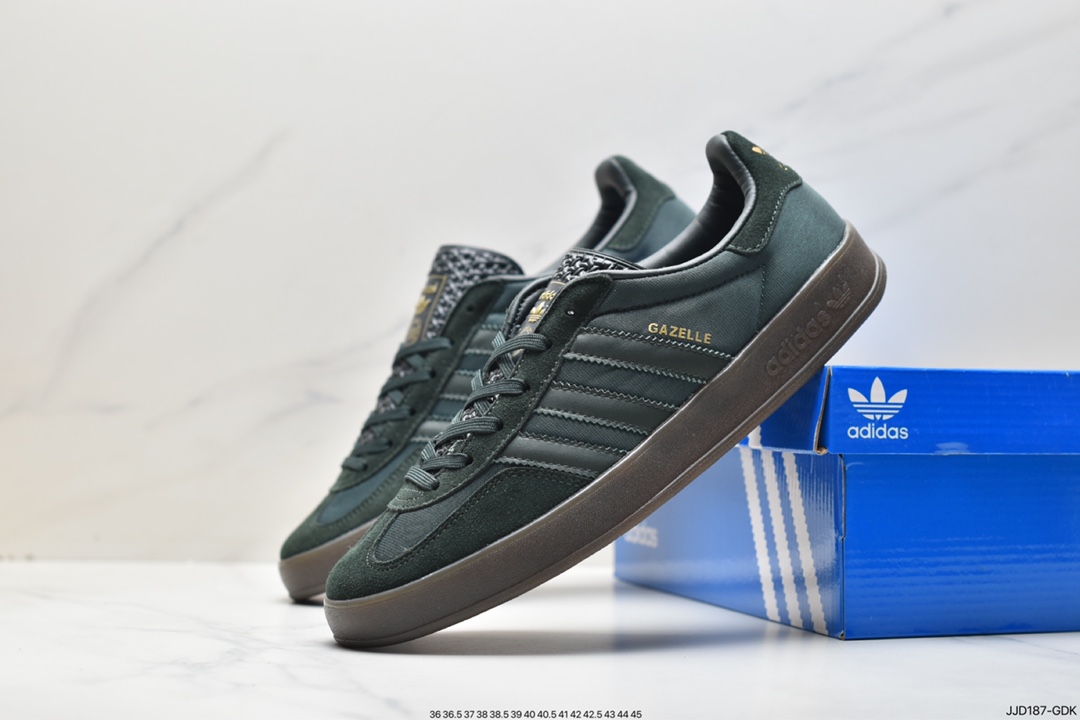 SHUKYU x E-WAX x /Adidas Handball Spezial ”Brown” handball player series low-top HO6272