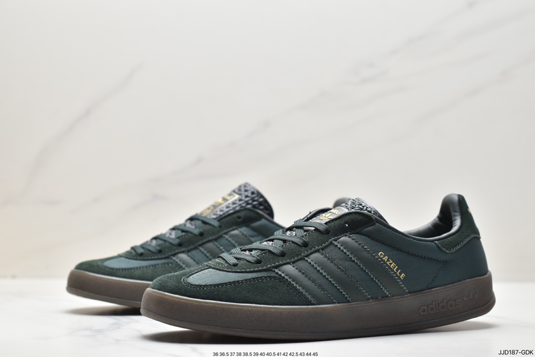 SHUKYU x E-WAX x /Adidas Handball Spezial ”Brown” handball player series low-top HO6272