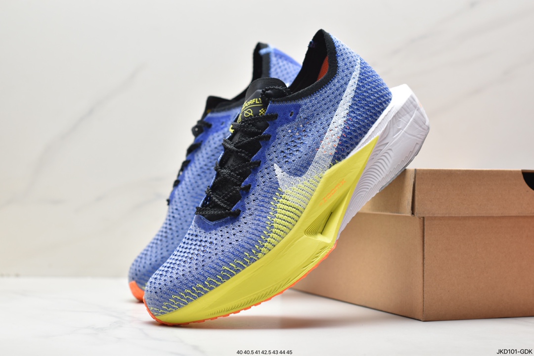160 耐克NIKE ZoomX Vaporfly NEXT% 3 马拉松泡棉超轻缓震运动慢跑鞋 DV4130-431