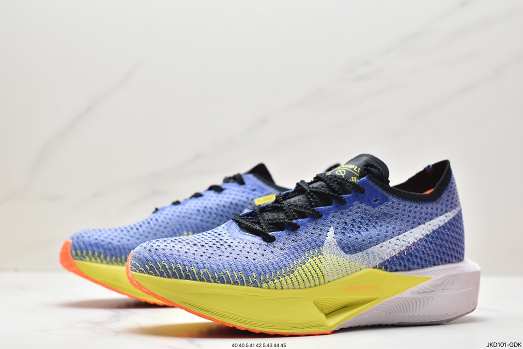 160 耐克NIKE ZoomX Vaporfly NEXT% 3 马拉松泡棉超轻缓震运动慢跑鞋 DV4130-431