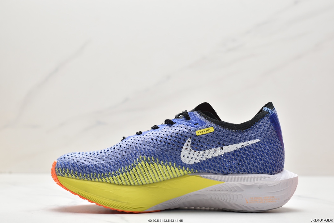 160 耐克NIKE ZoomX Vaporfly NEXT% 3 马拉松泡棉超轻缓震运动慢跑鞋 DV4130-431