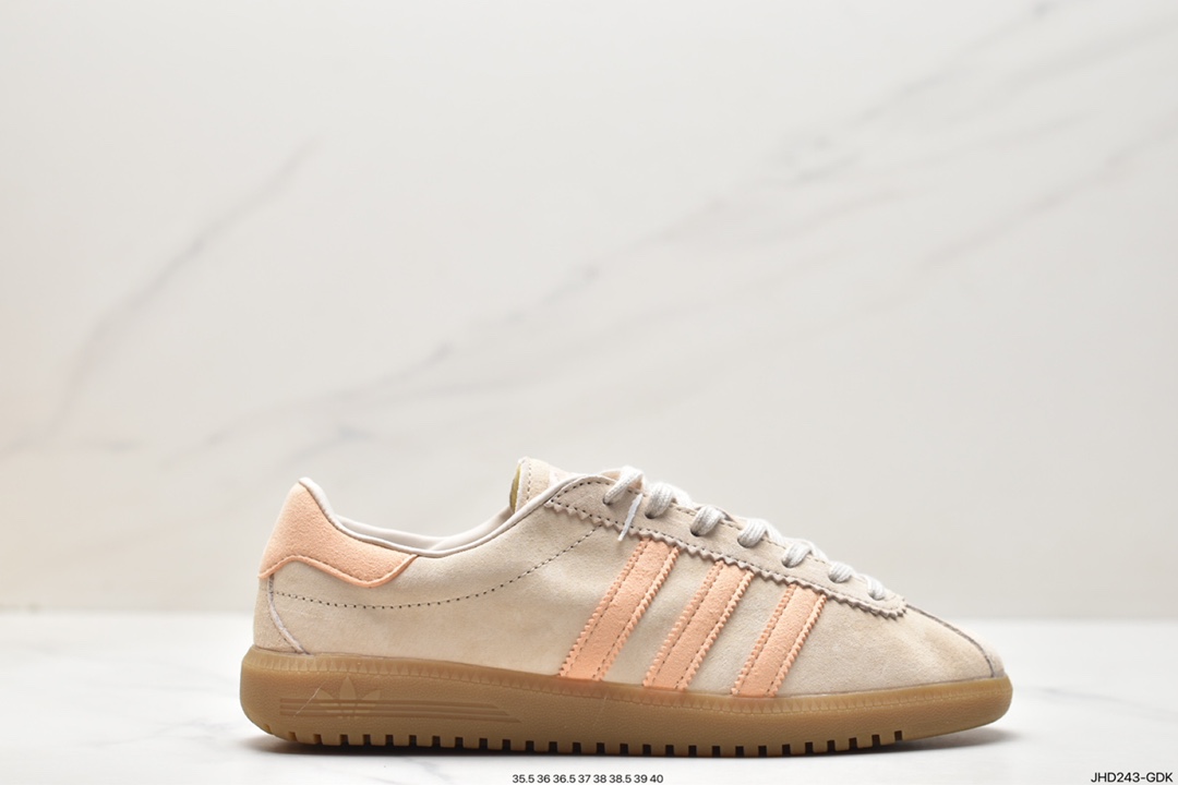 Clover Adidas BERMUDA pig leather retro sneakers series