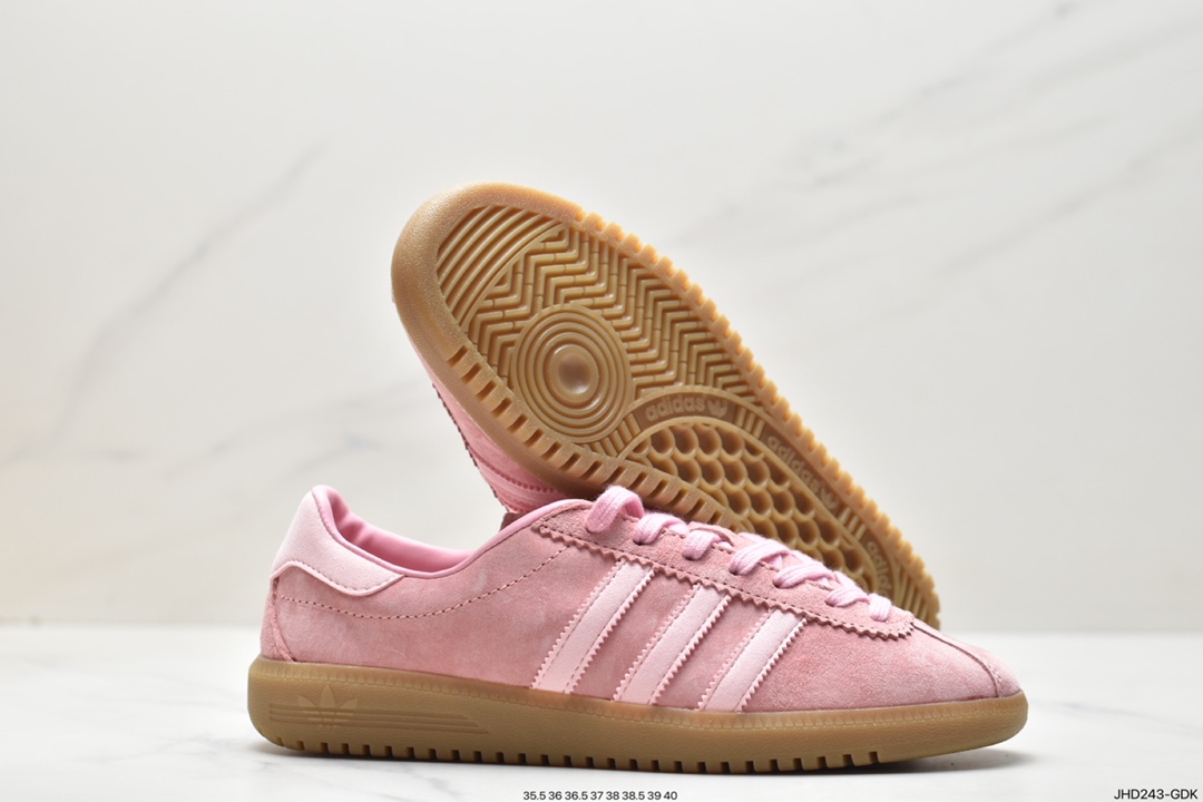 Clover Adidas BERMUDA pig leather retro sneakers series