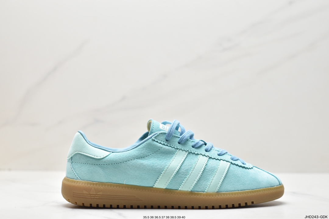 Clover Adidas BERMUDA pig leather retro sneakers series