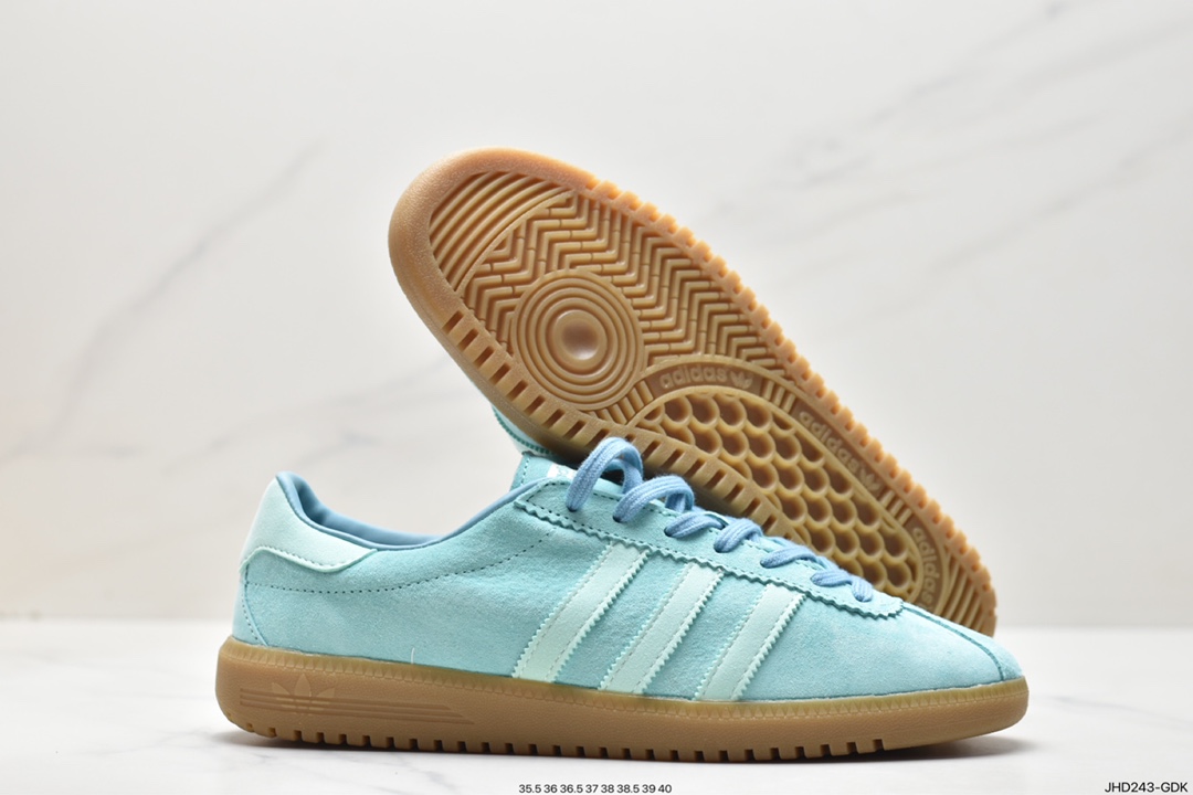 Clover Adidas BERMUDA pig leather retro sneakers series