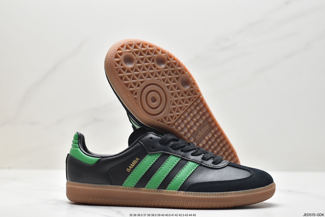 Adidas Argentina 2022 World Cup Clover SAMBA TEAM Retro Trendy Sneakers HQ7035