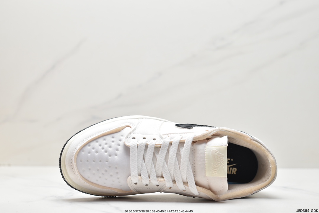150 Air Jordan 1 Low 黑灰脚趾 AJ1乔1低帮休闲板鞋 DV0982-100