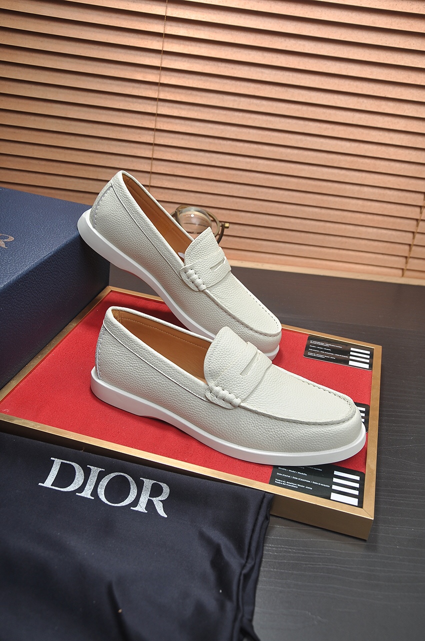 Dior Leather Loafers, Italian Leather, Original Quality, Sizes 38-45 7 i1685817502 3954 5