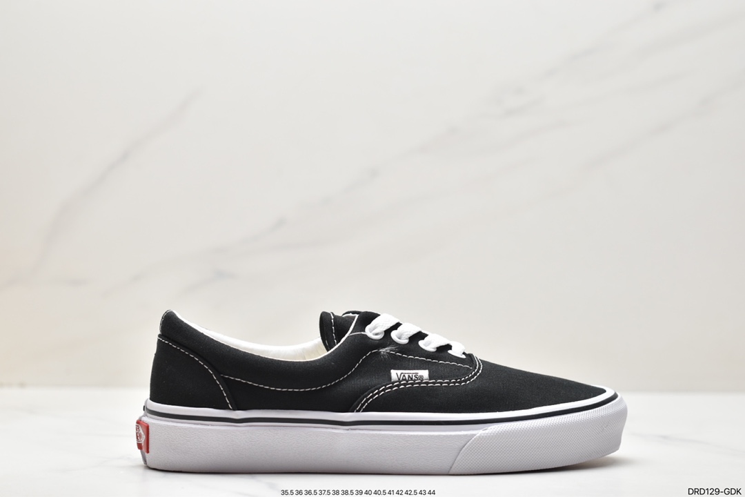 Vans Old Skool Platform Black Warrior canvas shoe ruler