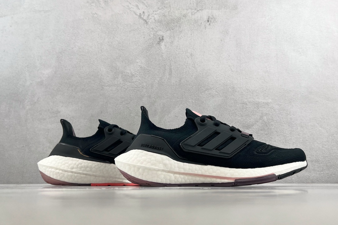 adidas UItraboost 22 black and white H01168