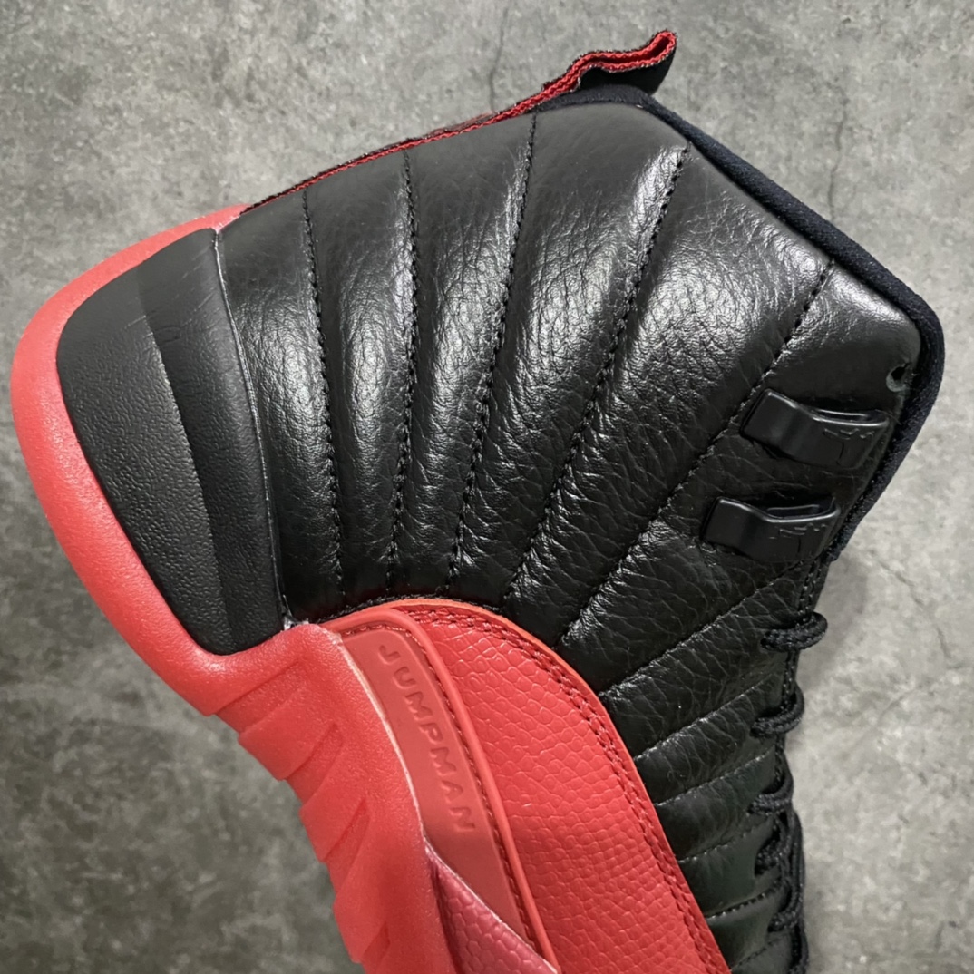 500 【外贸纯原版本】Air Jordan 12 Retro "Flu Game" 高帮 病倒 AJ12高邦 黑红 130690-002