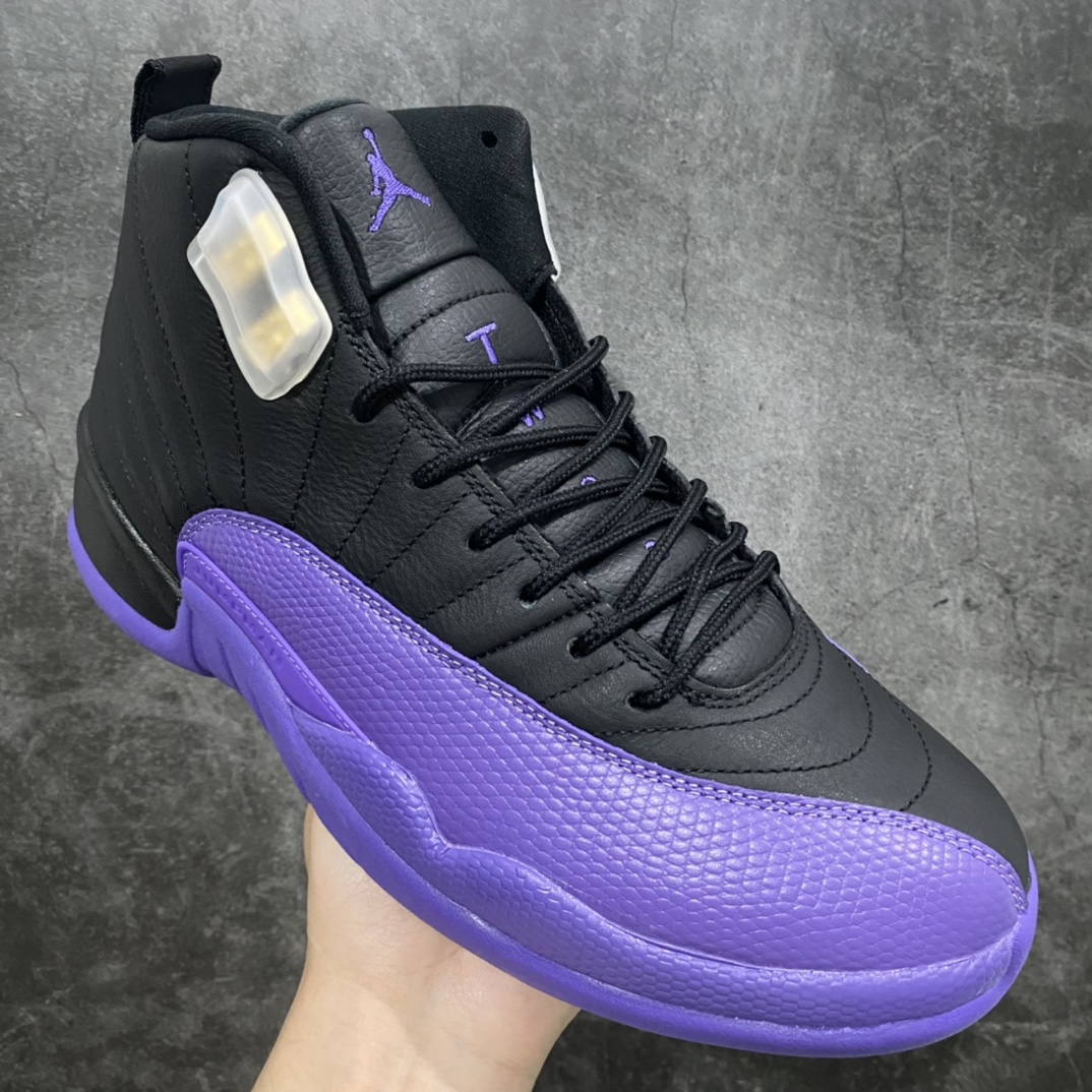 图片[3]-【外贸纯原版本】Air Jordan 12 Retro\”Field Purple\”AJ12 乔丹12代黑紫 货号：CT8013-057n原楦原纸板开发 原汁原味12代鞋型进口原厂皮料 原厂碳板 原装材料原厂定制金属扣 原厂电绣 支持与公司货全方位对比只服务于5%懂鞋的高端客户 发国外可支持各种retail商店充正寄售 SIZE：40 40.5 41 42 42.5 43 44 44.5 45 45.5 46 47.5-莆田鞋批发中心