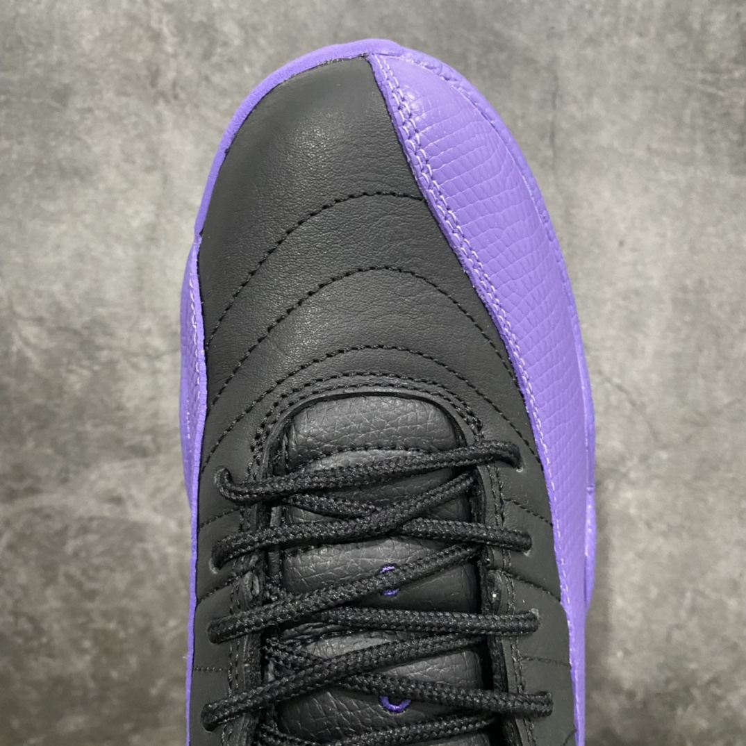 图片[5]-【外贸纯原版本】Air Jordan 12 Retro\”Field Purple\”AJ12 乔丹12代黑紫 货号：CT8013-057n原楦原纸板开发 原汁原味12代鞋型进口原厂皮料 原厂碳板 原装材料原厂定制金属扣 原厂电绣 支持与公司货全方位对比只服务于5%懂鞋的高端客户 发国外可支持各种retail商店充正寄售 SIZE：40 40.5 41 42 42.5 43 44 44.5 45 45.5 46 47.5-莆田鞋批发中心