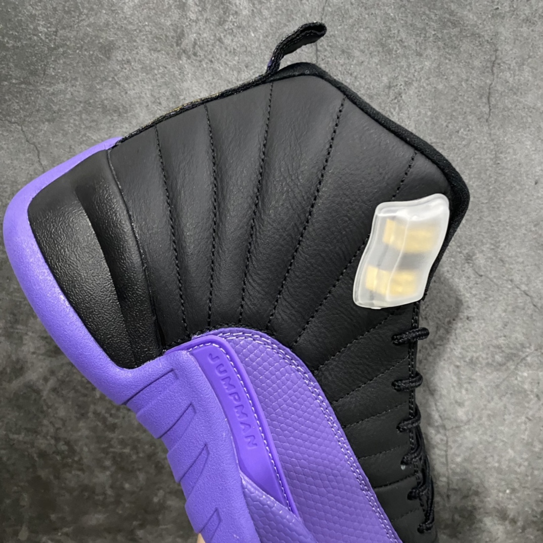 图片[7]-【外贸纯原版本】Air Jordan 12 Retro\”Field Purple\”AJ12 乔丹12代黑紫 货号：CT8013-057n原楦原纸板开发 原汁原味12代鞋型进口原厂皮料 原厂碳板 原装材料原厂定制金属扣 原厂电绣 支持与公司货全方位对比只服务于5%懂鞋的高端客户 发国外可支持各种retail商店充正寄售 SIZE：40 40.5 41 42 42.5 43 44 44.5 45 45.5 46 47.5-莆田鞋批发中心