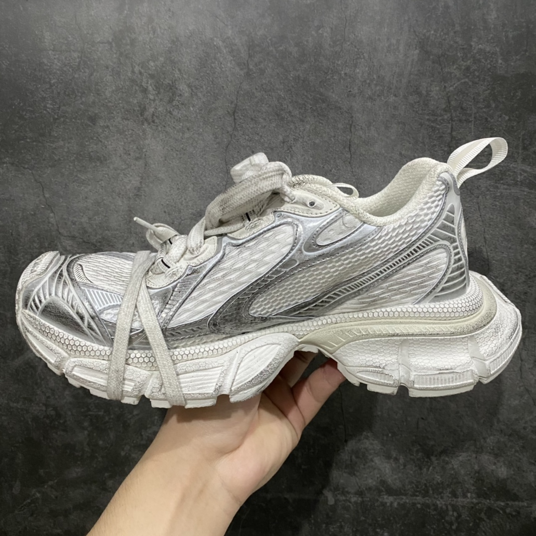 [XA version] BALENCIAGA 3XL Sneake tenth generation mesh lace-up low-top catwalk retro dad shoes