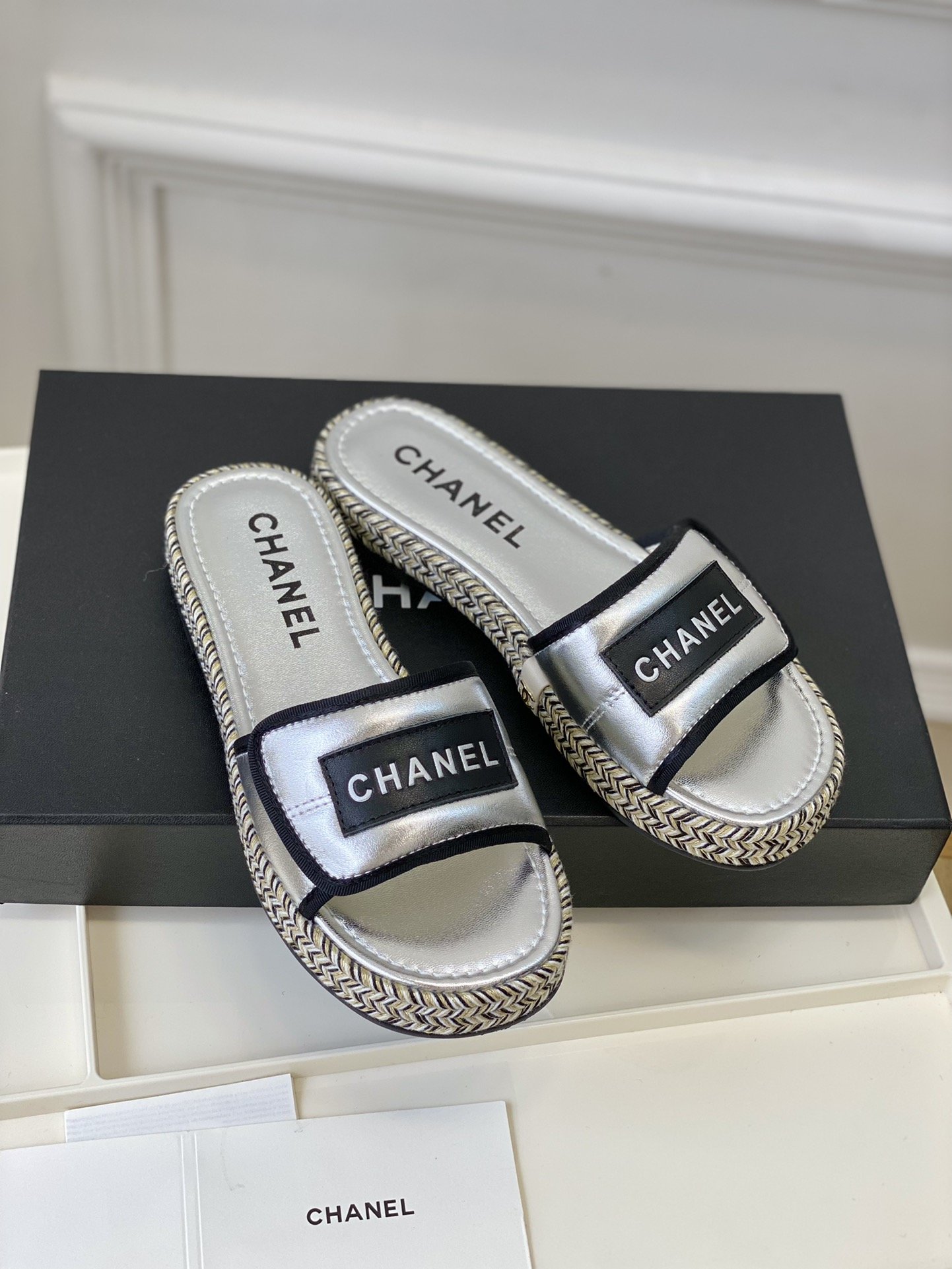 Chanel23新款中古拖鞋！精致的