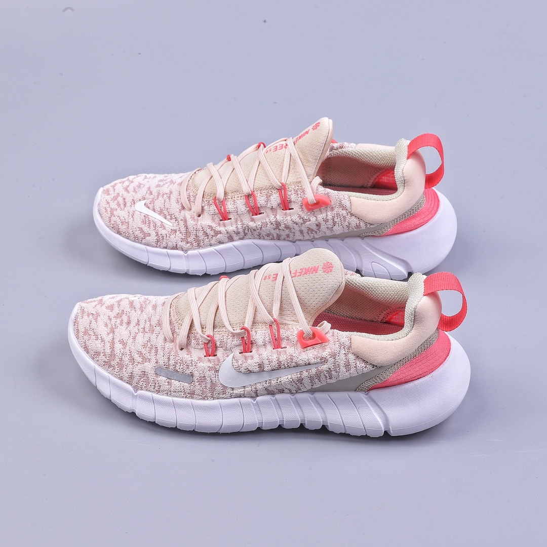 Nike Free Run 5.0 ”Next Nature” environmentally-themed barefoot low-top casual running shoes CZ1891-102