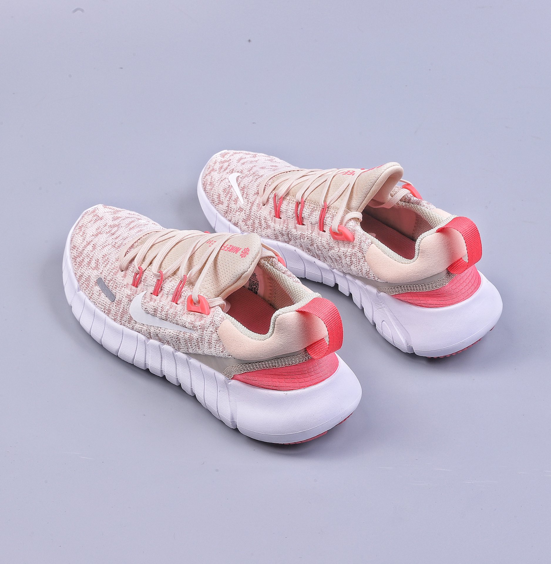 Nike Free Run 5.0 ”Next Nature” environmentally-themed barefoot low-top casual running shoes CZ1891-102