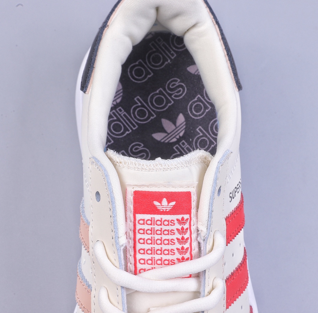 Adidas Clover Originals Superstar W classic shell toe sneakers HP9576