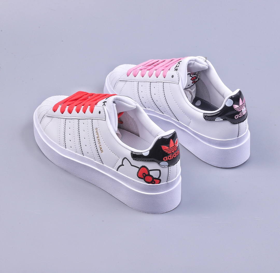 Adidas Clover Originals Superstar W classic shell toe series low-cut versatile casual sports sneakers GW7168