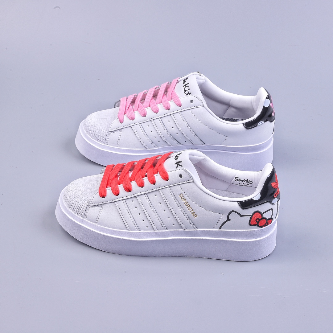 Adidas Clover Originals Superstar W classic shell toe series low-cut versatile casual sports sneakers GW7168