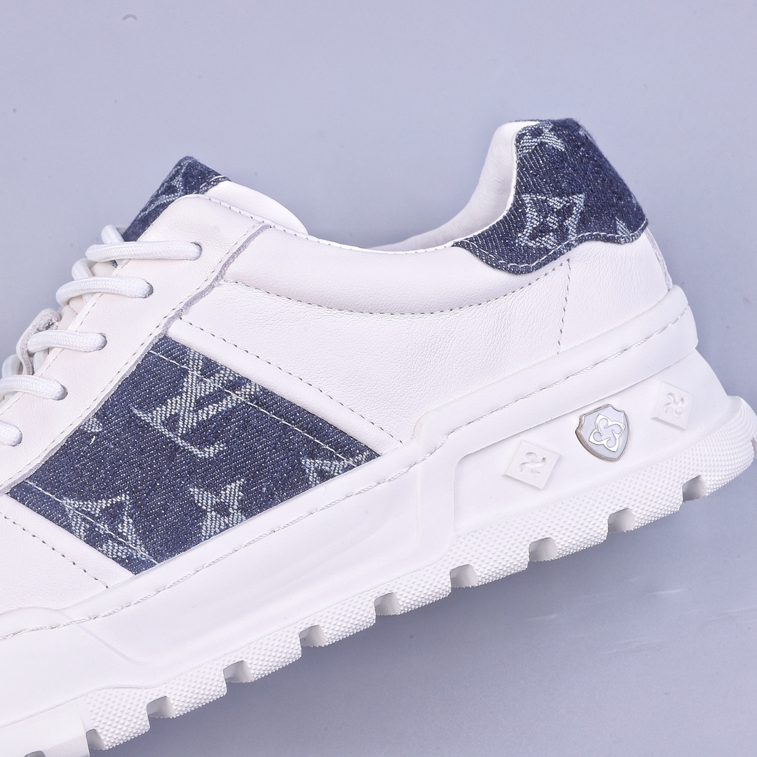 New arrival #LV donkey brand 23ss Trainer Sneaker casual sports shoes series